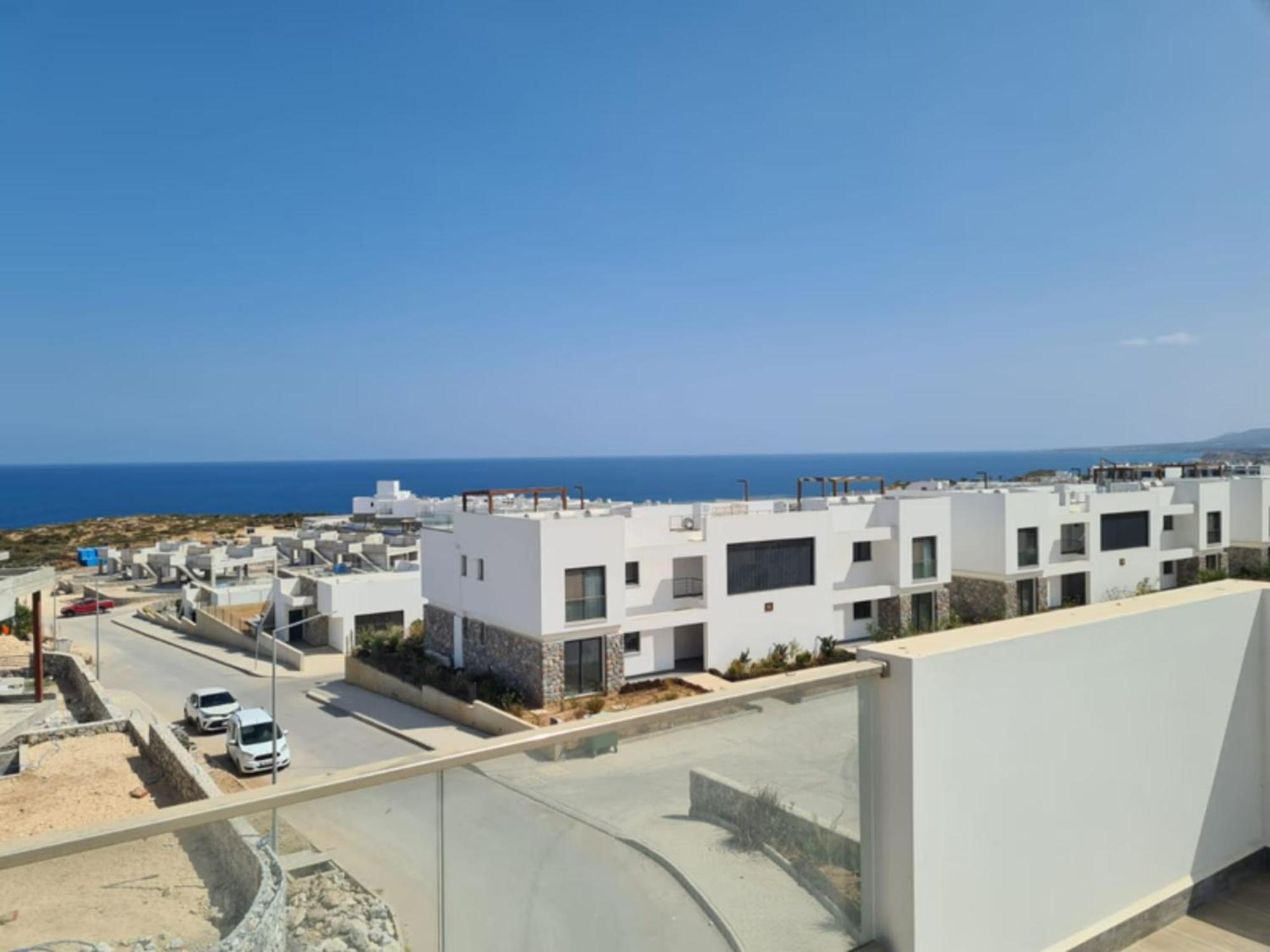 Beachfront Penthouse Studio Apartment, Eco Wellness Resort, Heated Pool Kerínia Kültér fotó